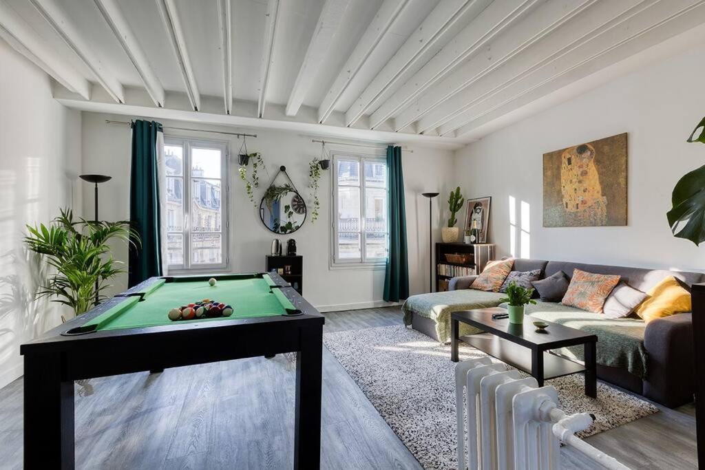 Nice Flat With Billard And View Paris Exterior foto