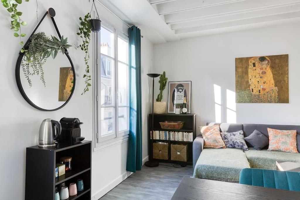 Nice Flat With Billard And View Paris Exterior foto